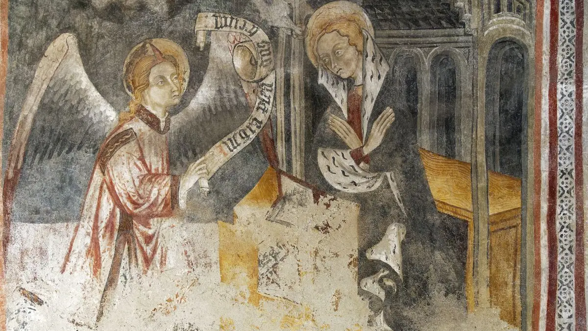 Fresques de la Chapelle de Plampinet