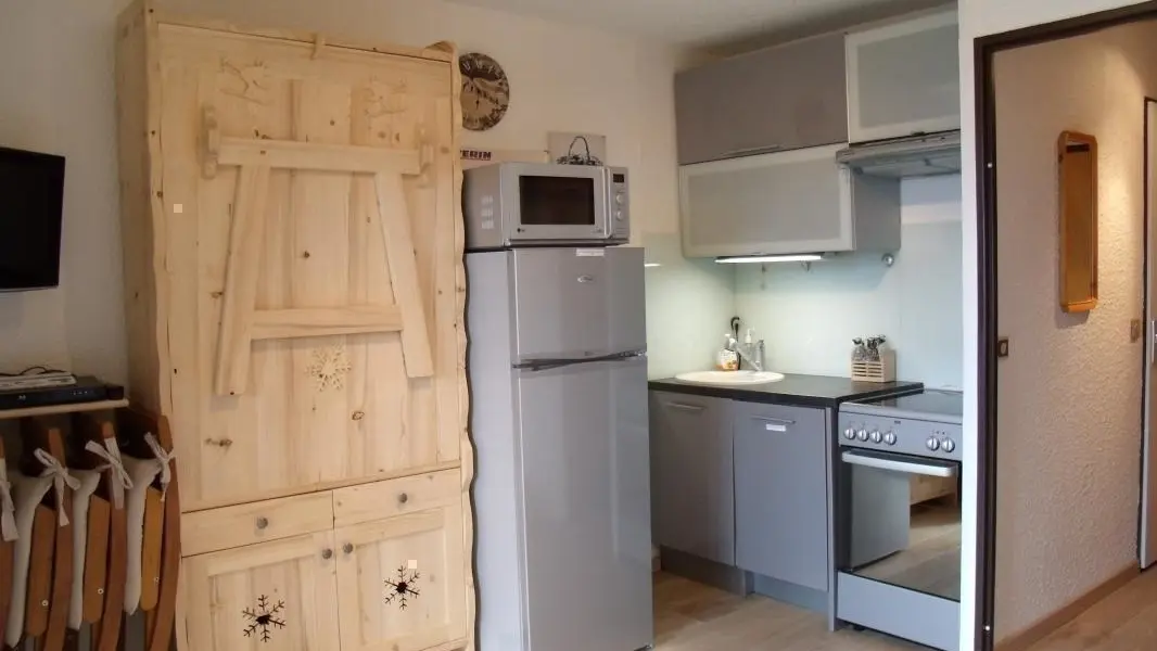 Table de berger repliée pour plus d'espace.