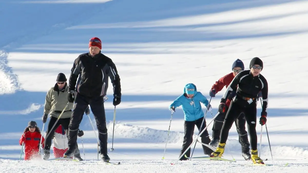Le ski nordique à la Vattay.