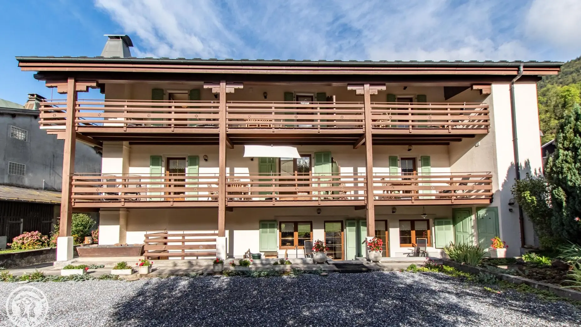 Façade du bâtiment