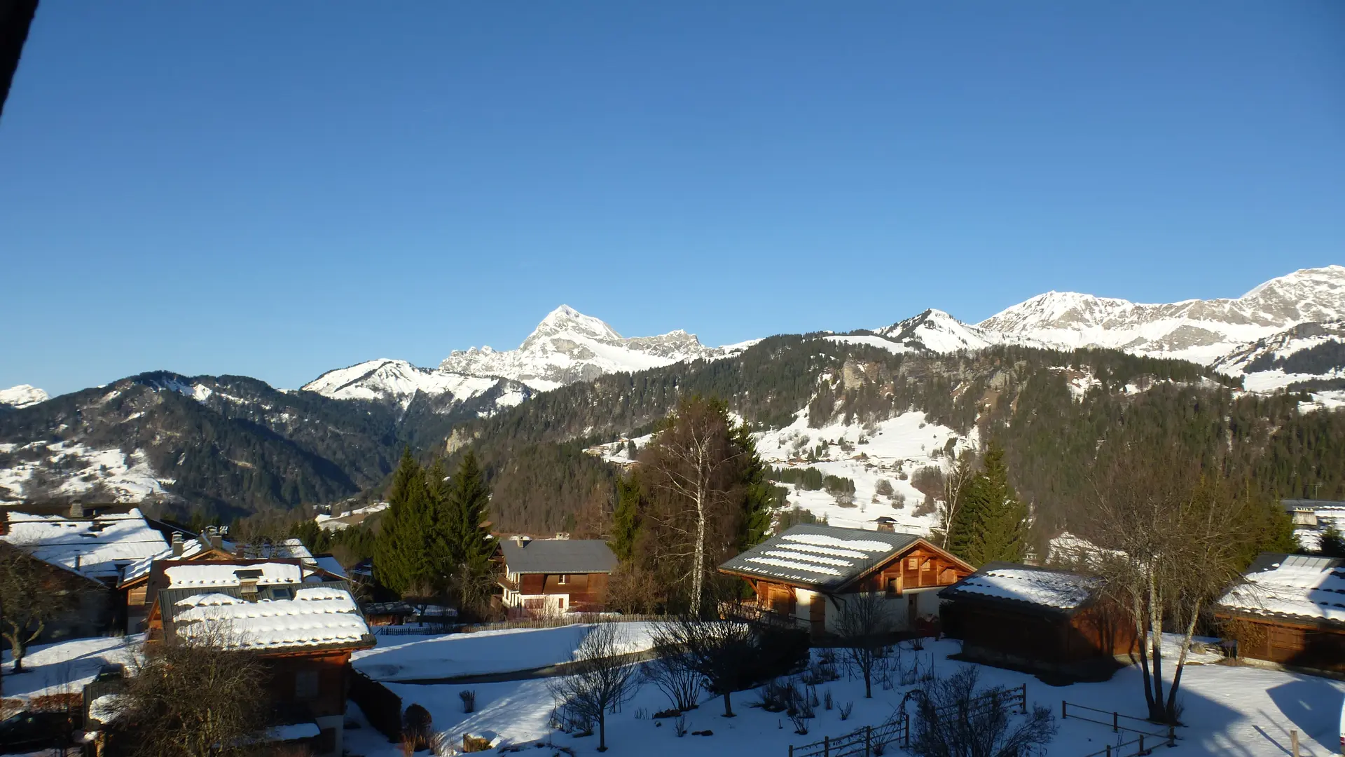 Vue depuis l'appartement