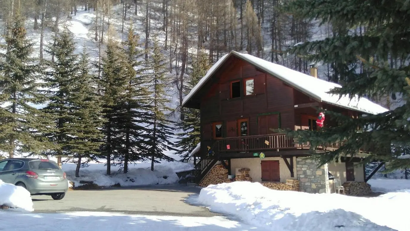 Chalet en hiver