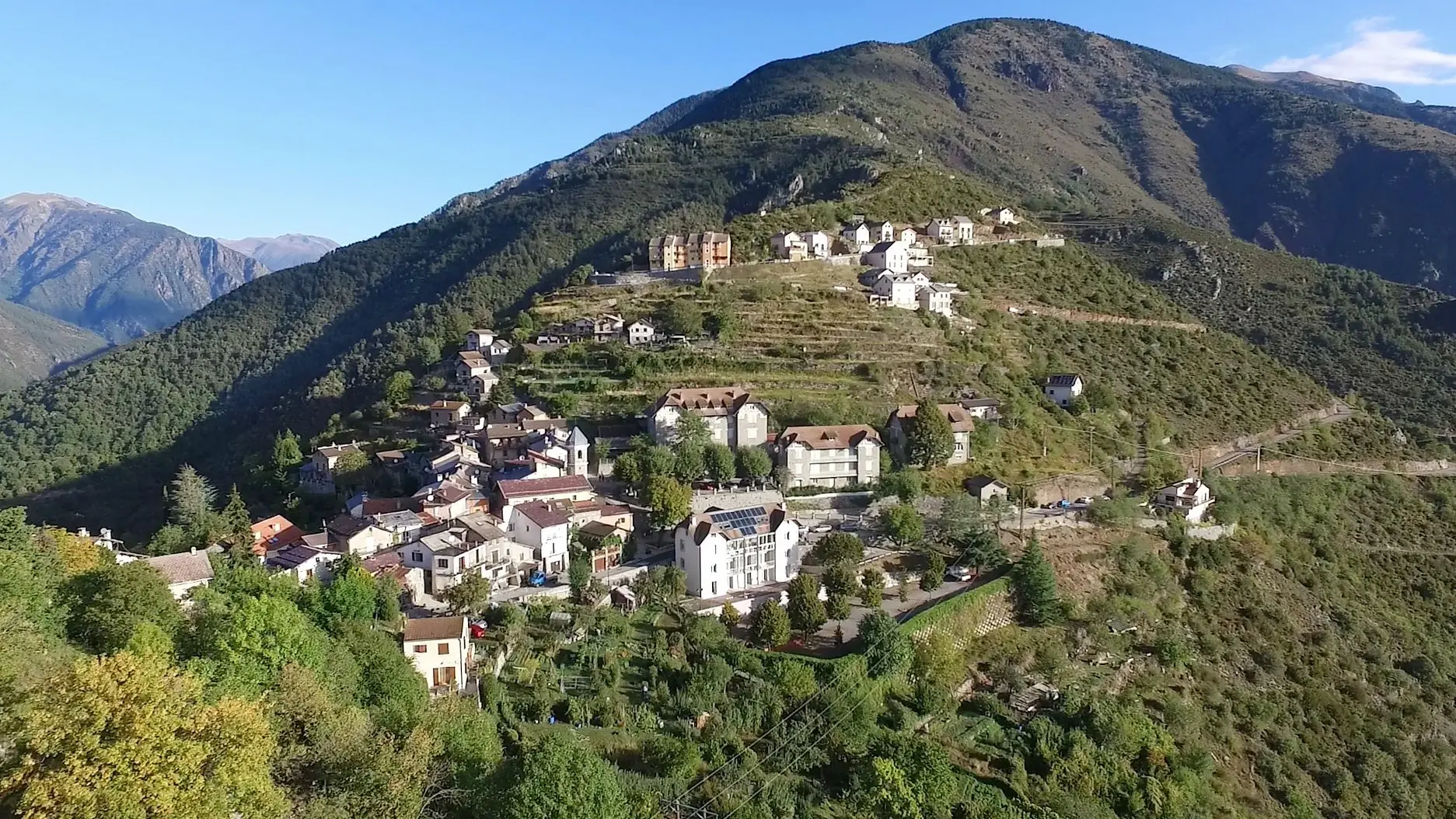 Gîte La Grange d'Anna n°1-Le village-Rimplas-Gîtes de France des Alpes-Maritimes