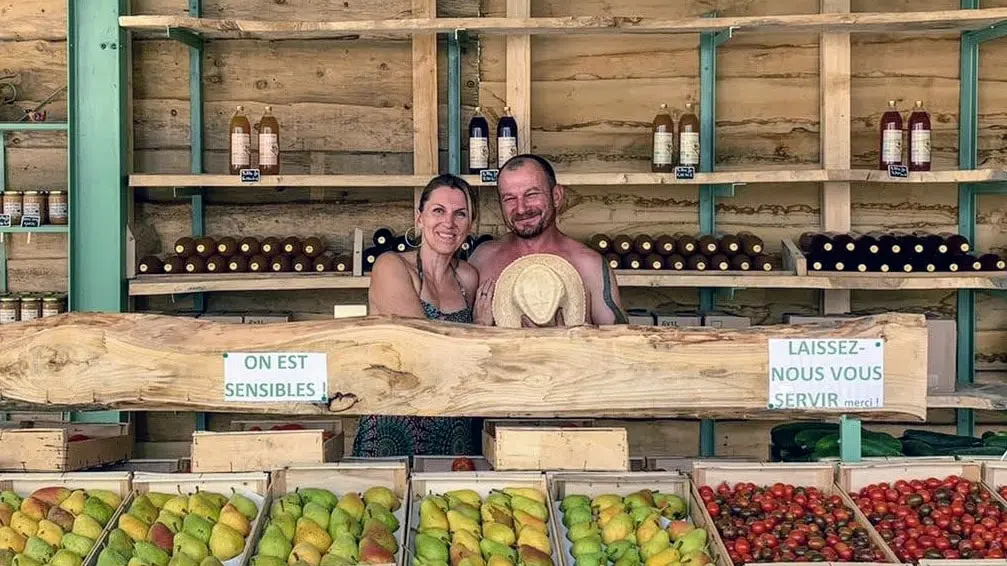 Stéphanie et David du verger des mésanges