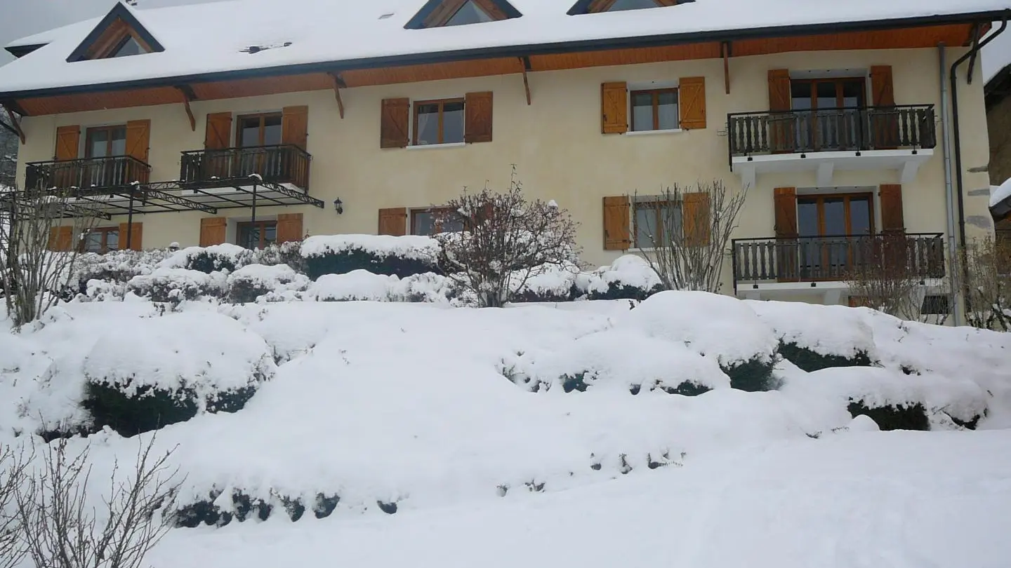Vue des gites coté Ouest