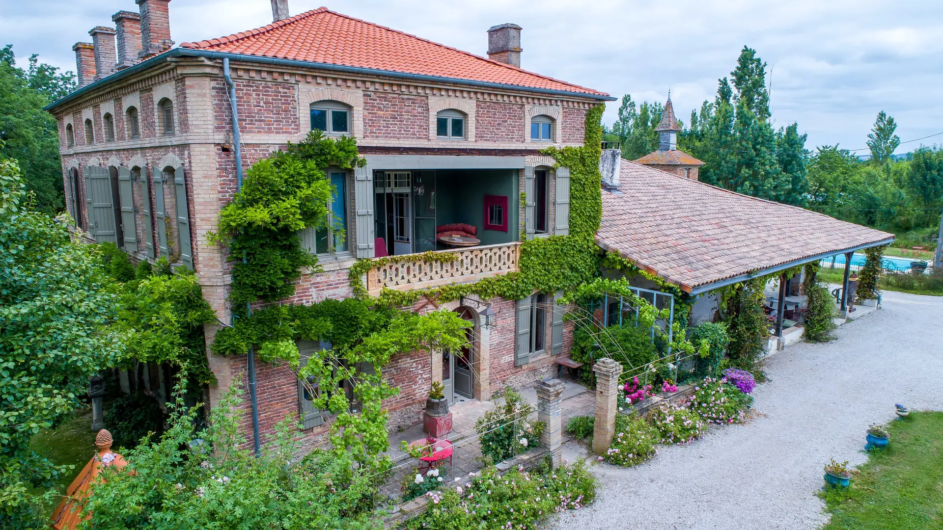 L'ensemble de la propriété du Parc de Coulassy