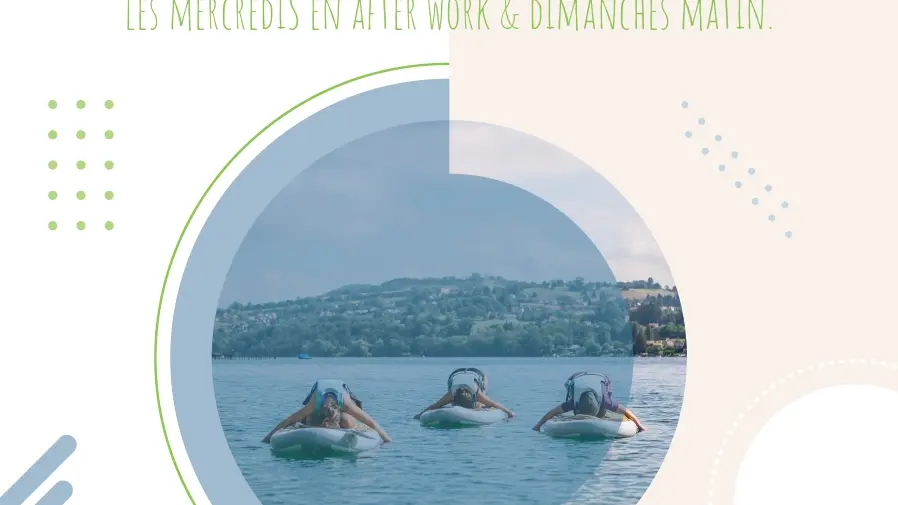 Yoga sur Paddle au lac de Paladru