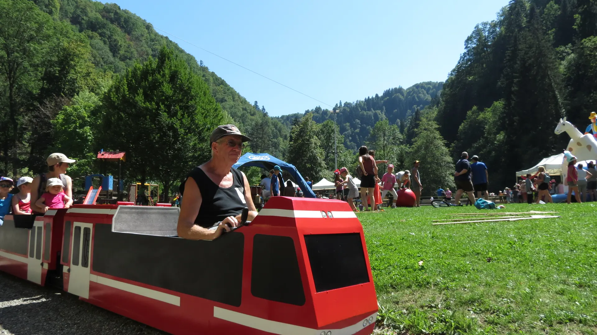 Petit train du Parc Thermal