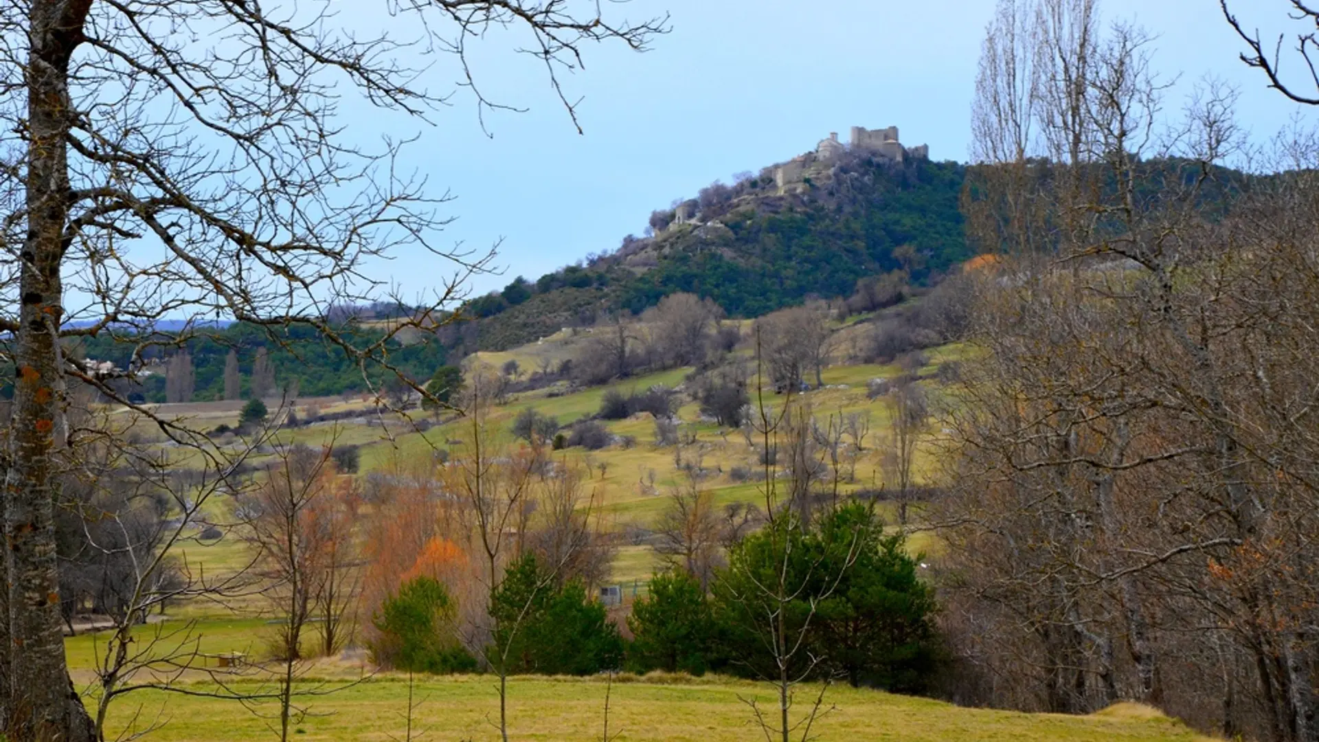 La vallée avant Bargème