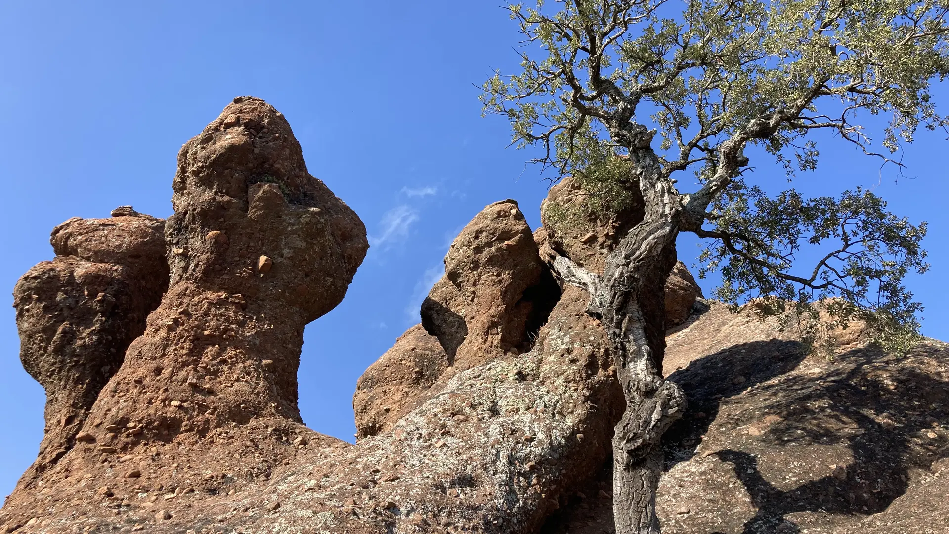 Erosion éolienne des rochers