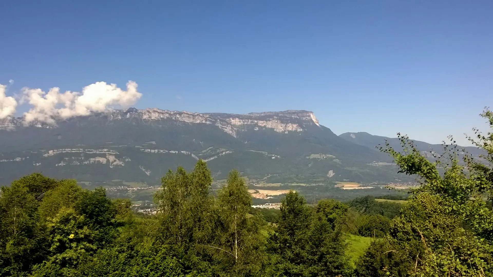 Le Crêt, point de vue