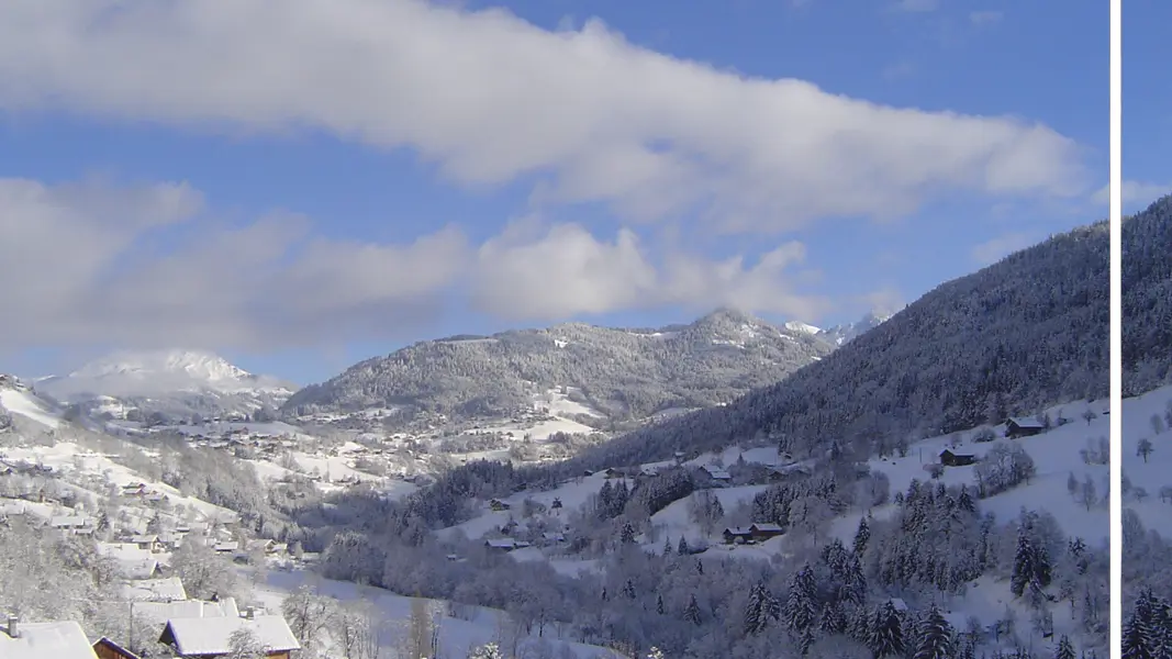 Vue en hiver