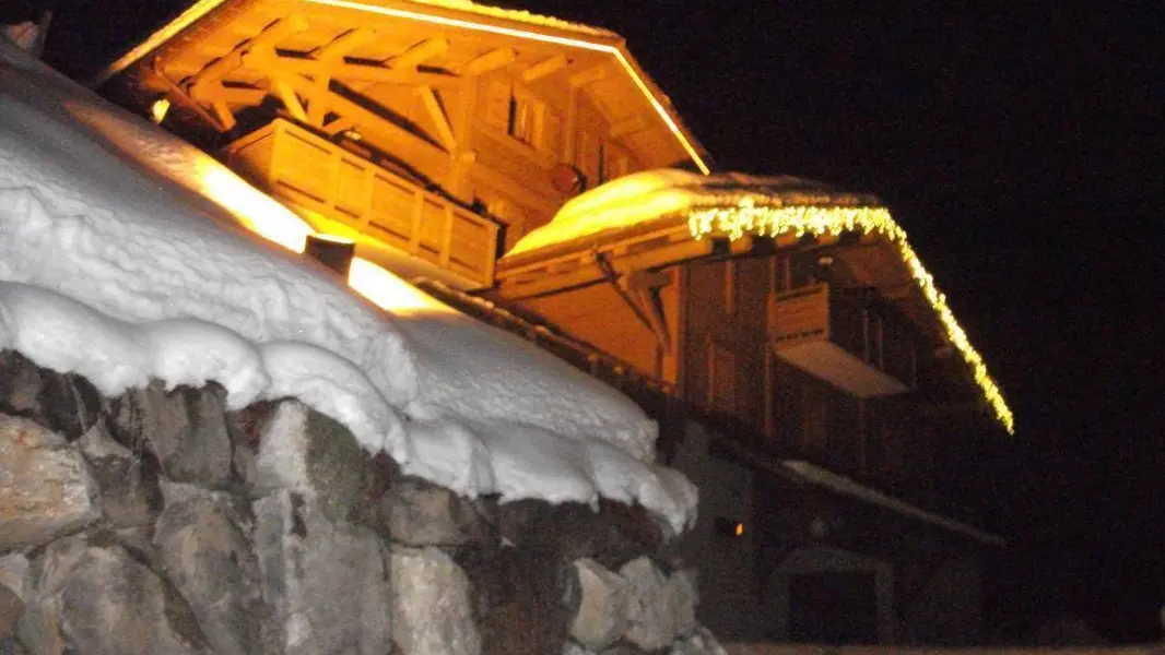 notre chalet Heïdi en pleine hiver