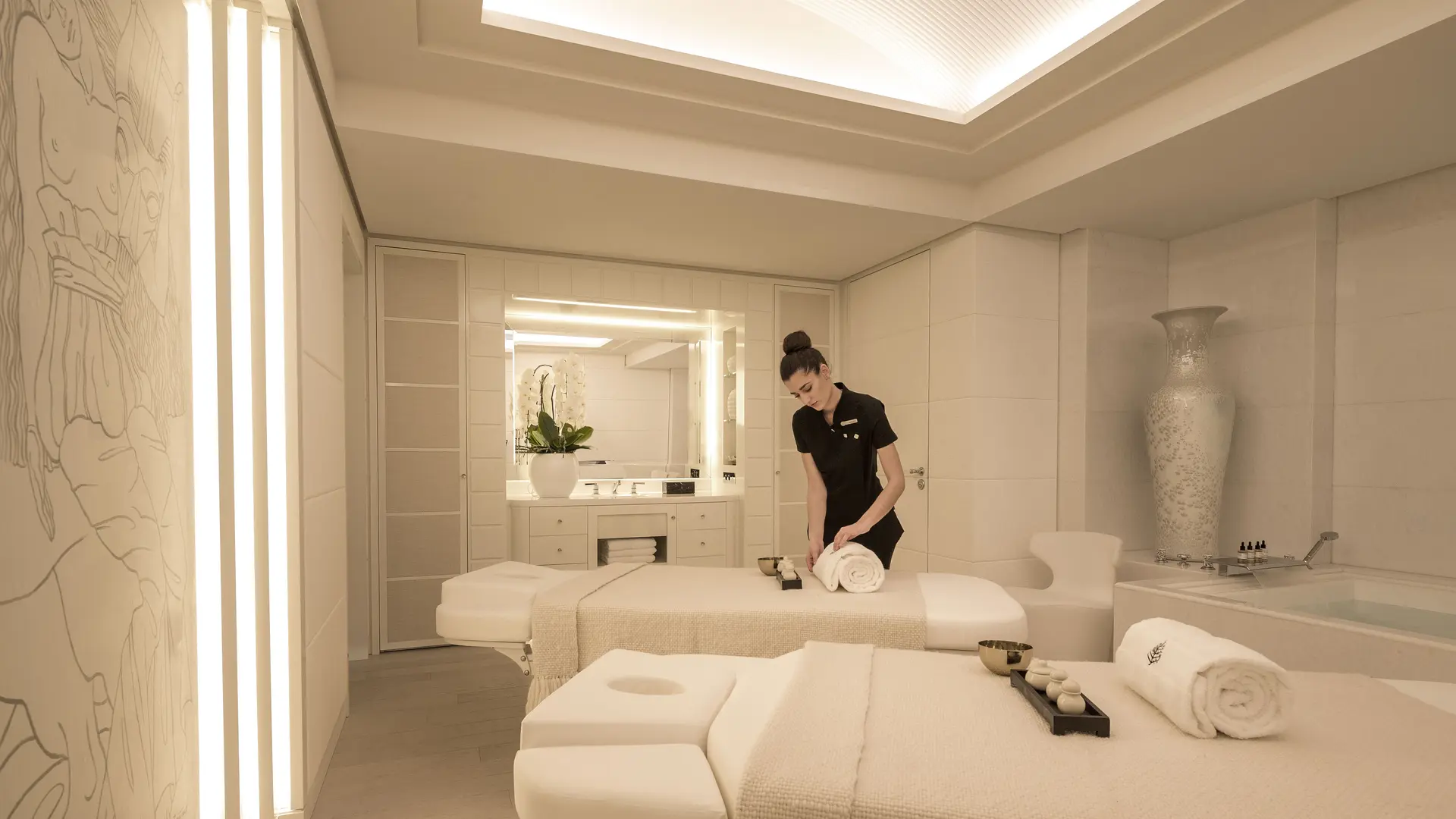 Salle de soins - Spa Four Seasons Megève