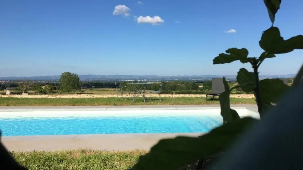 Vue sur la plaine de Roanne