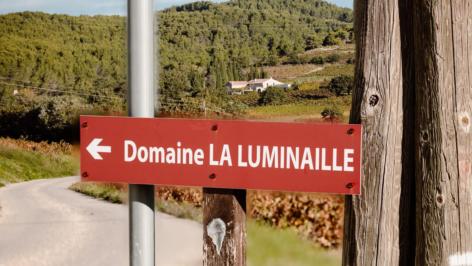 Signalisation du Domaine la Luminaille
