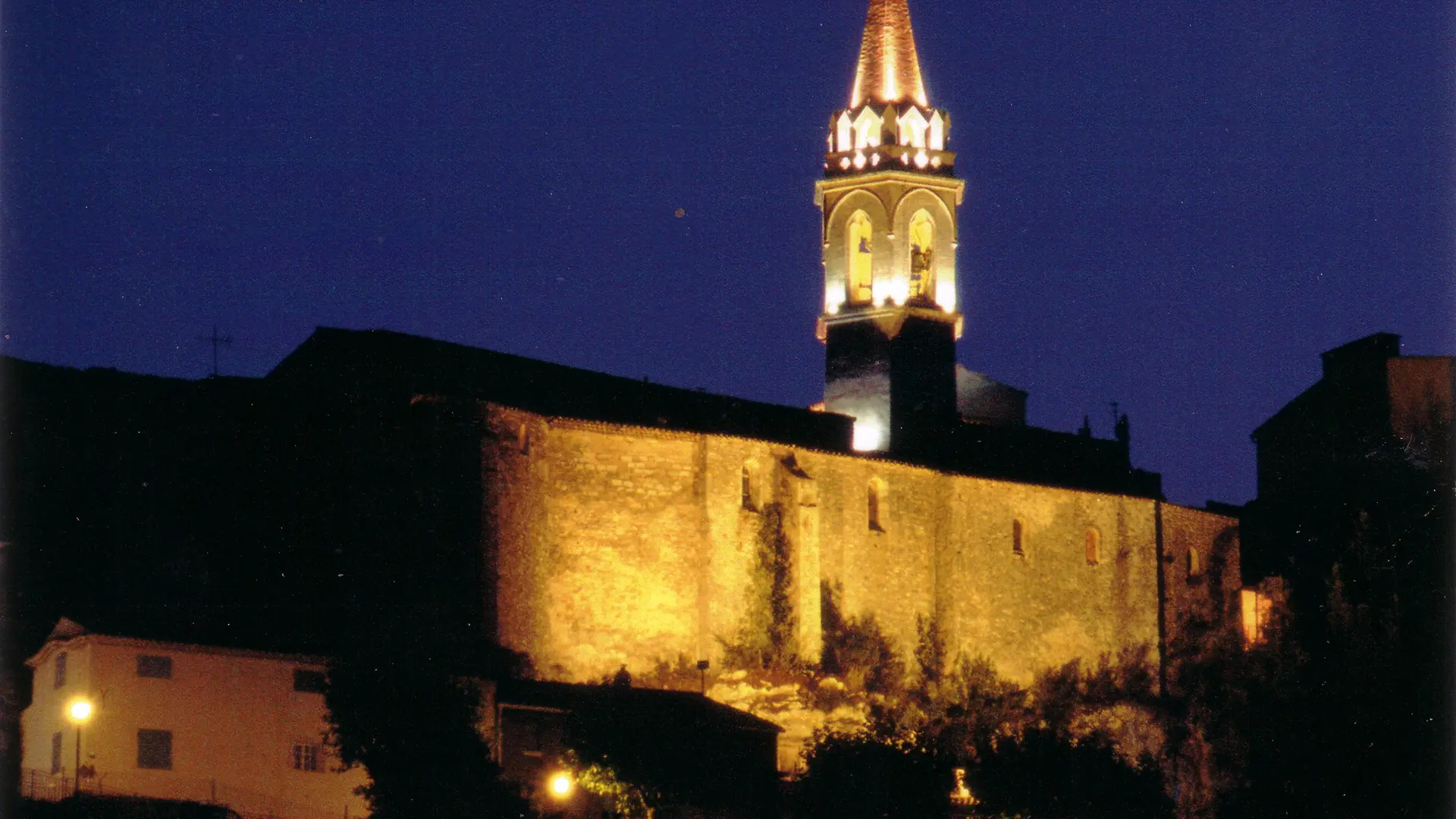 Eglise Saint André de nuit