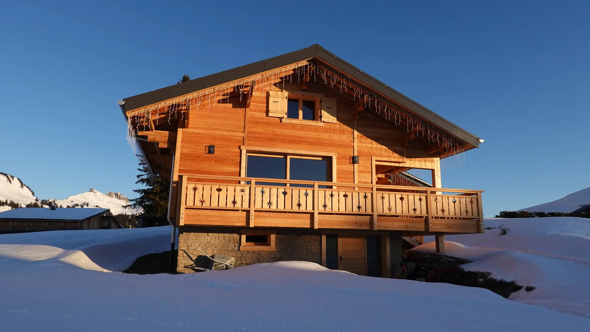 Chalet extérieur