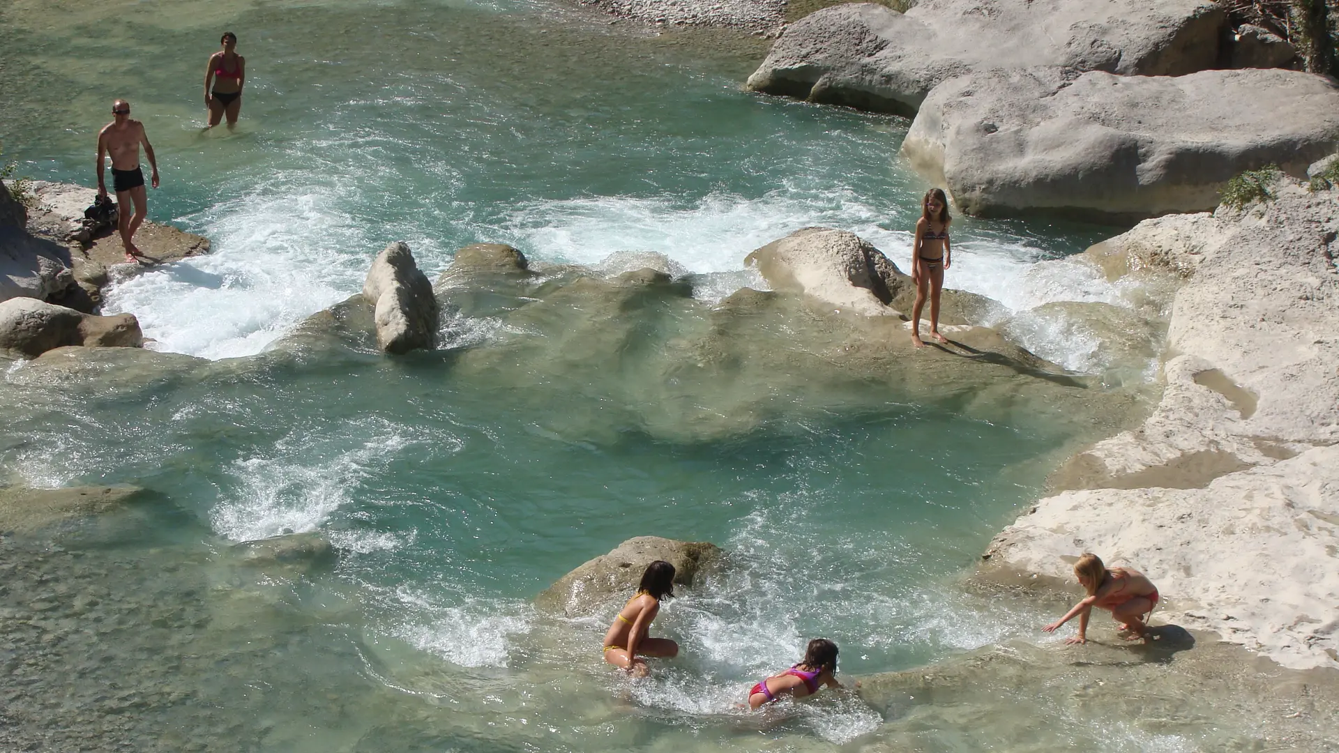 Baignoires naturelles