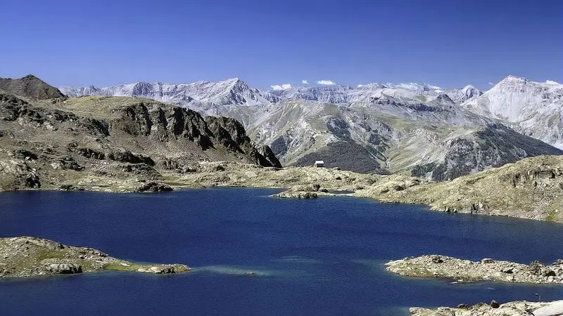 Randonnée Tinée. Lac de Rabuons, 2523 m.