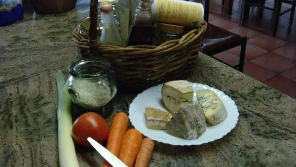 repas bio ou produits locaux sur demande