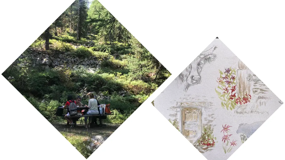 Photo portrait - Balade croquis aquarelle en pleine nature