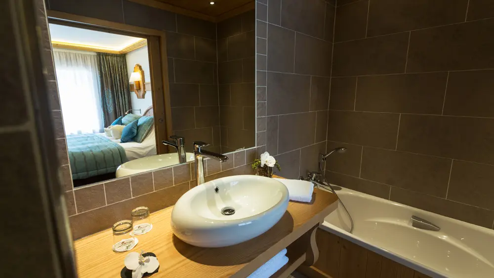 Salle de bain suite luxe
