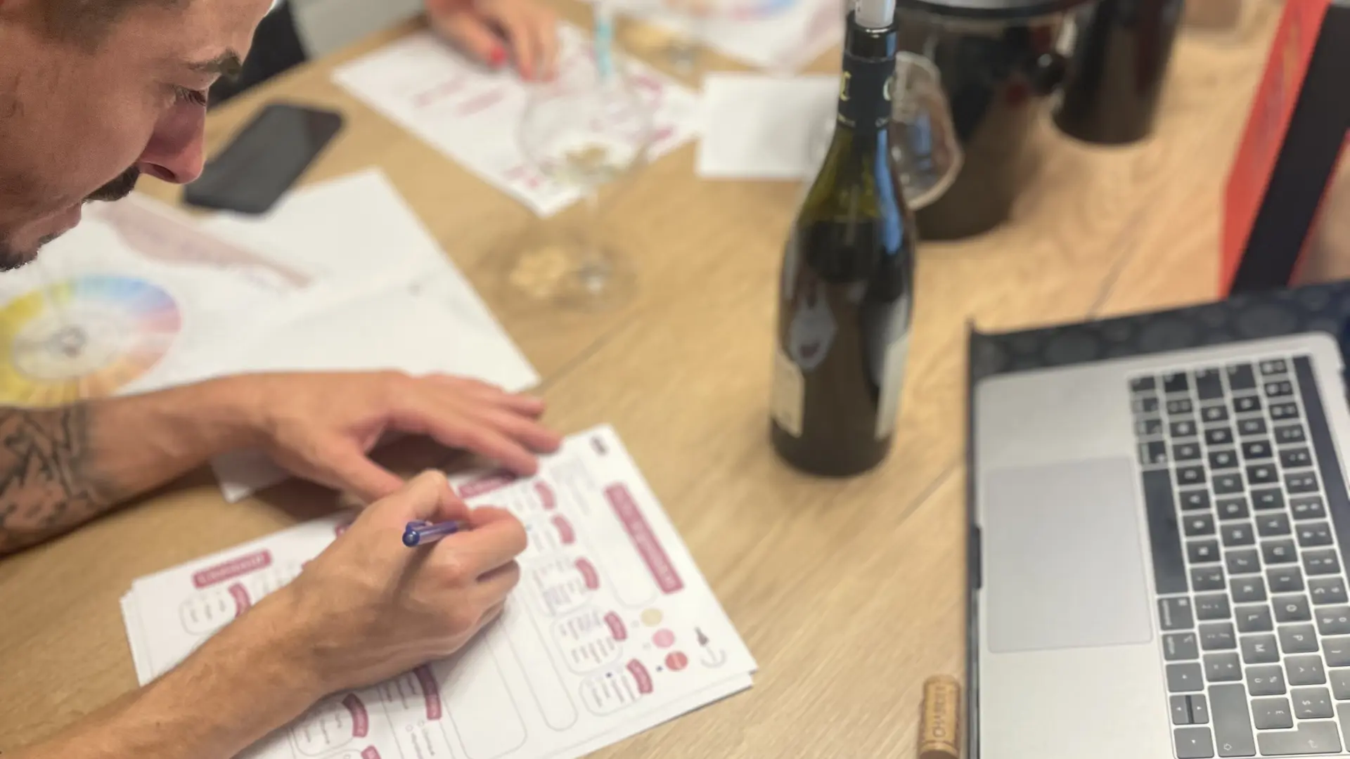 Cours d'œnologie