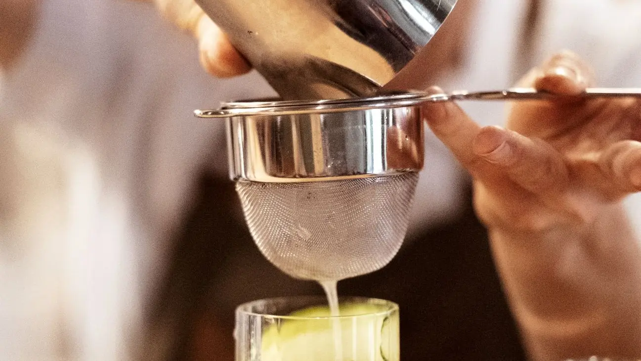 préparation d'un cocktail