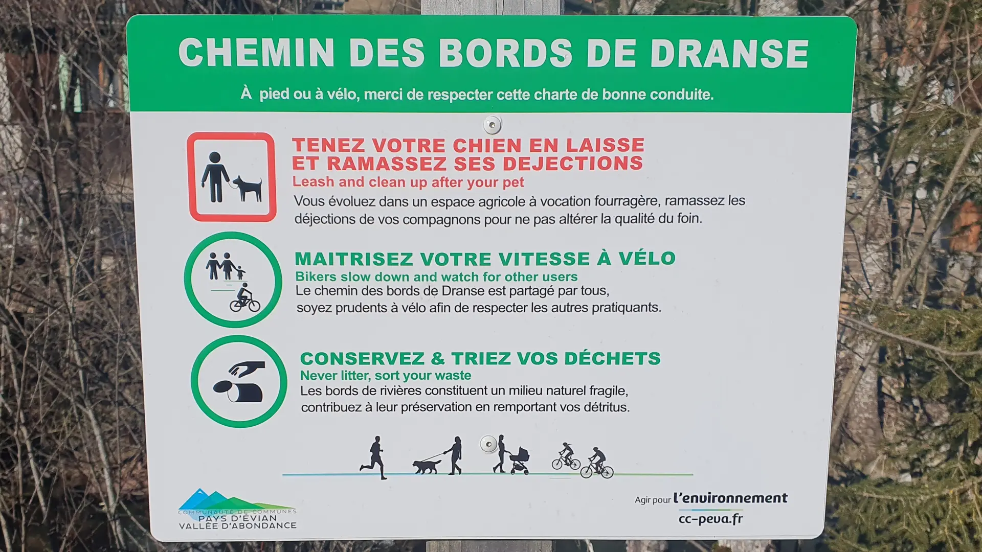 Bords de Dranse good behavior