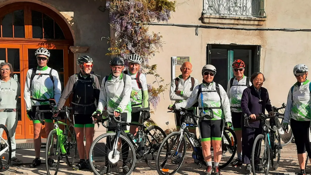Abbaye de Saint Rambert en Bugey - L'accueil des cyclotouristes