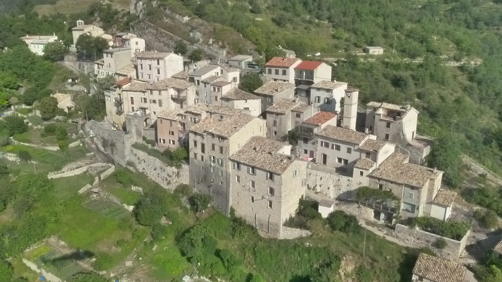 La Rochette vue du ciel
