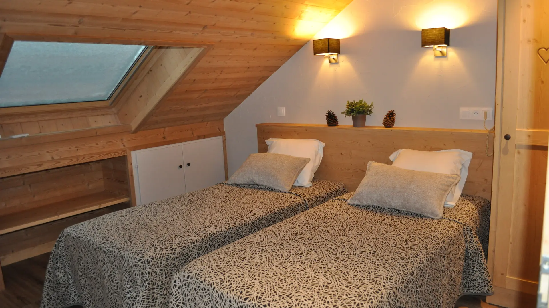 Appart'hôtel à l'hôtel de l'Hermitage - chambre