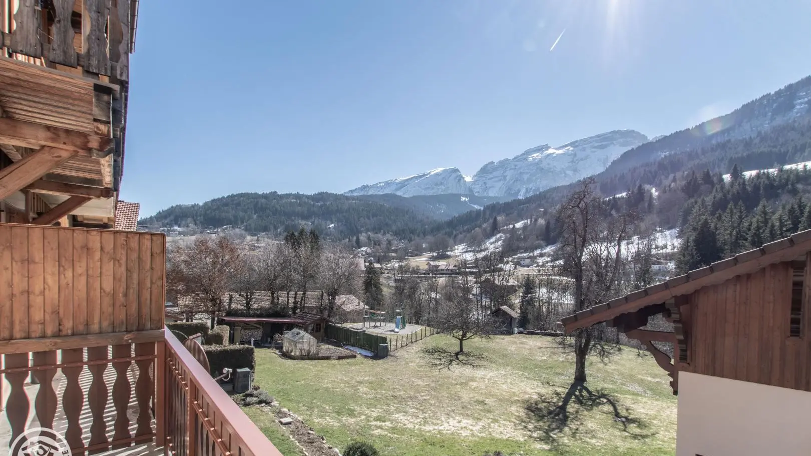 Vue depuis le balcon