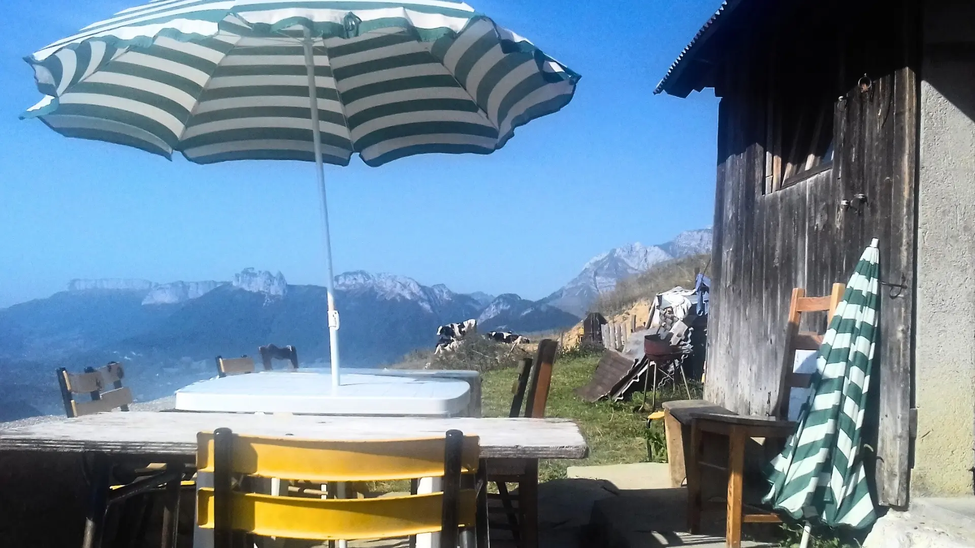 terrasse parasol