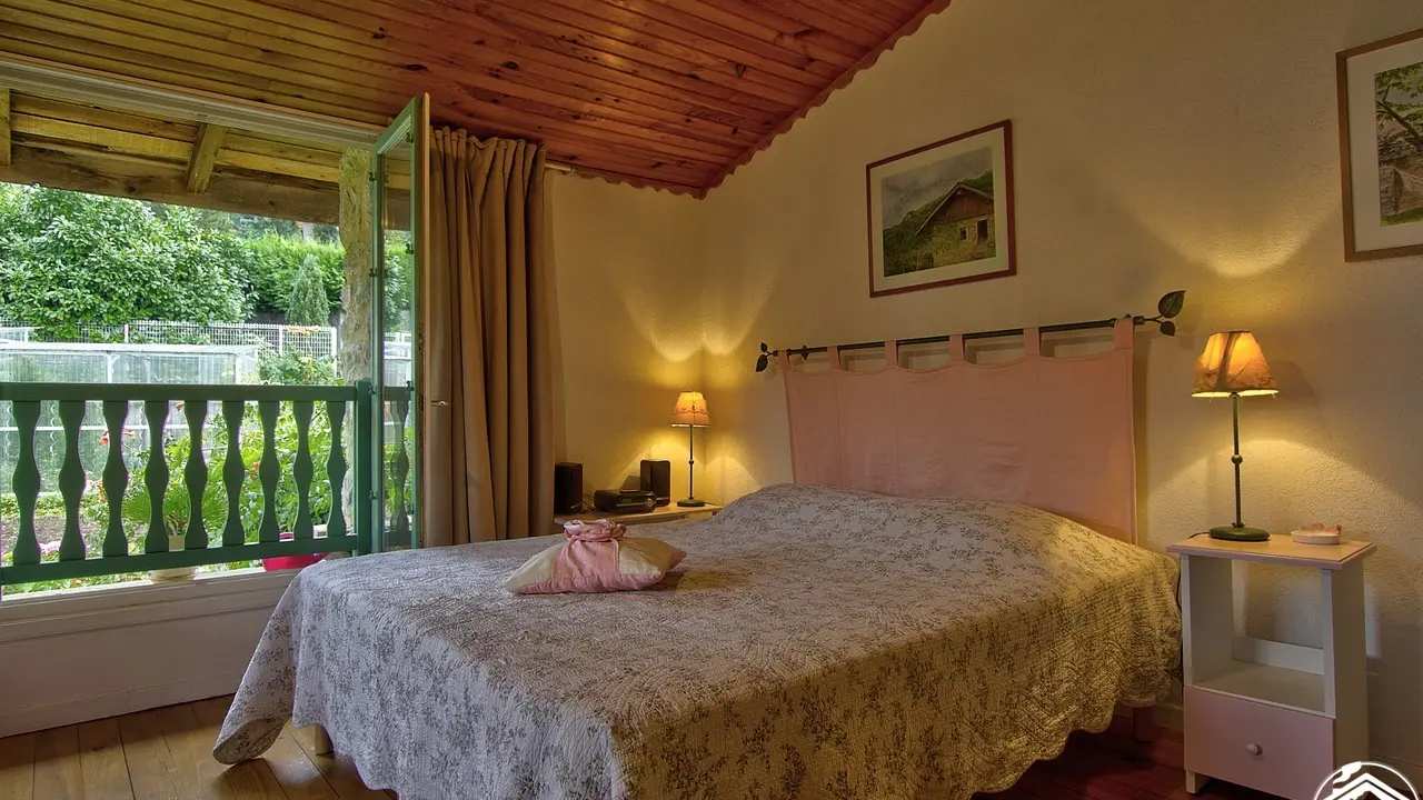 chambre la vie en rose , 2 couchages