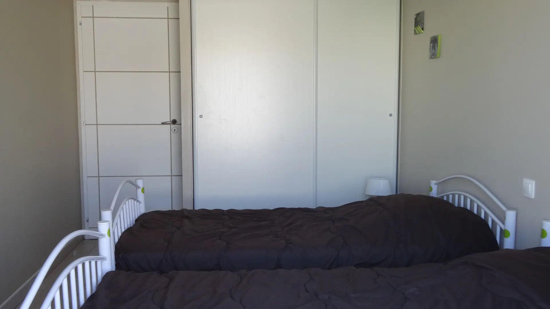 Chambre 2 lits 90x190