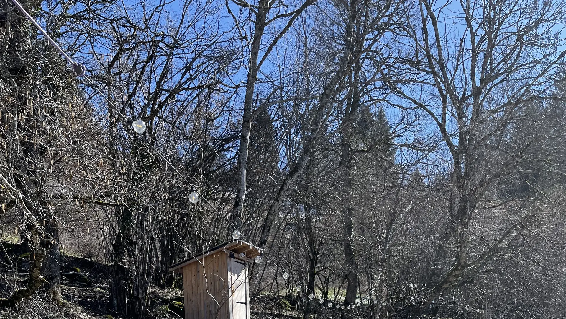 Les toilettes sèches à proximité