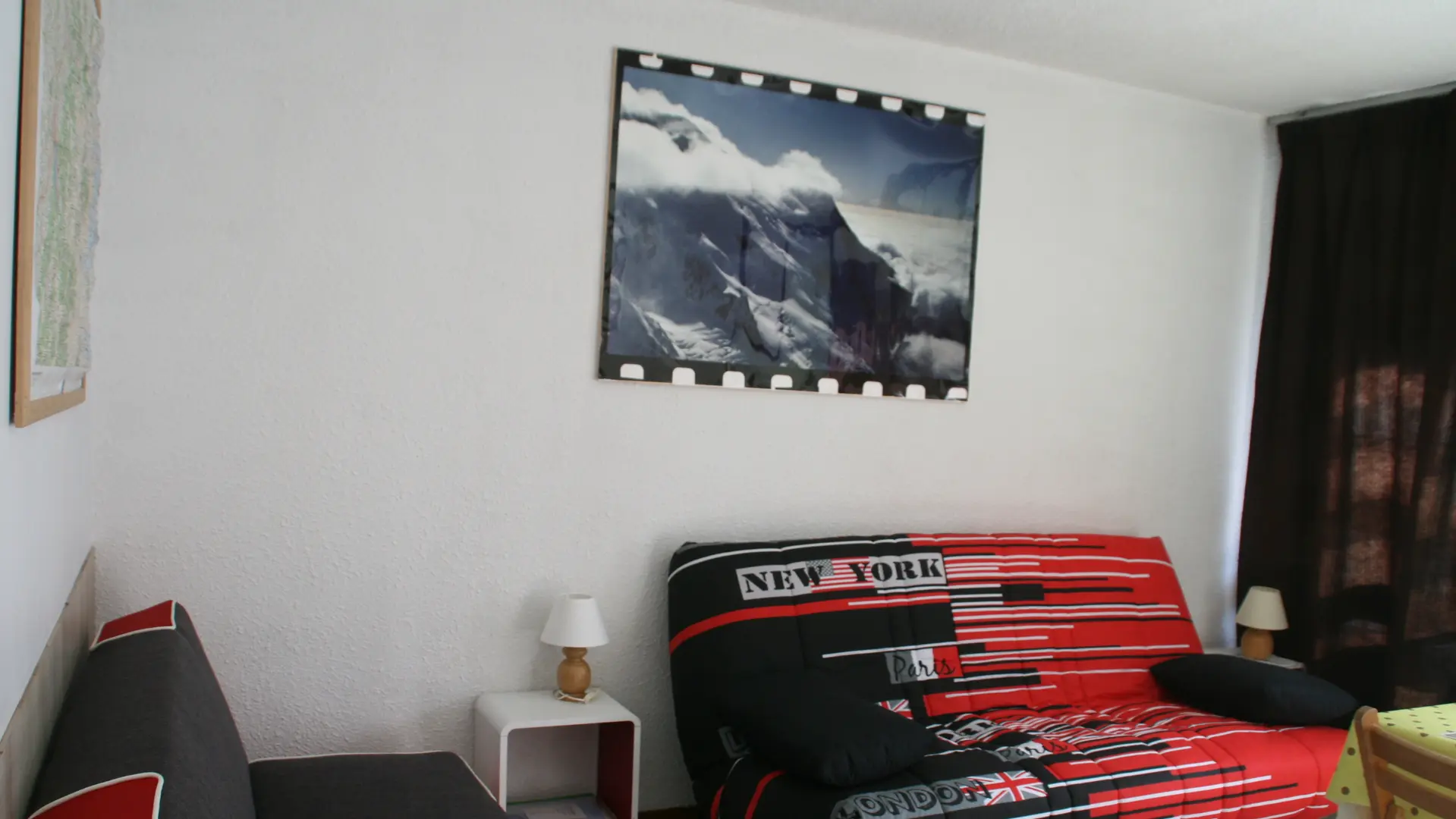 Coin salon couchage