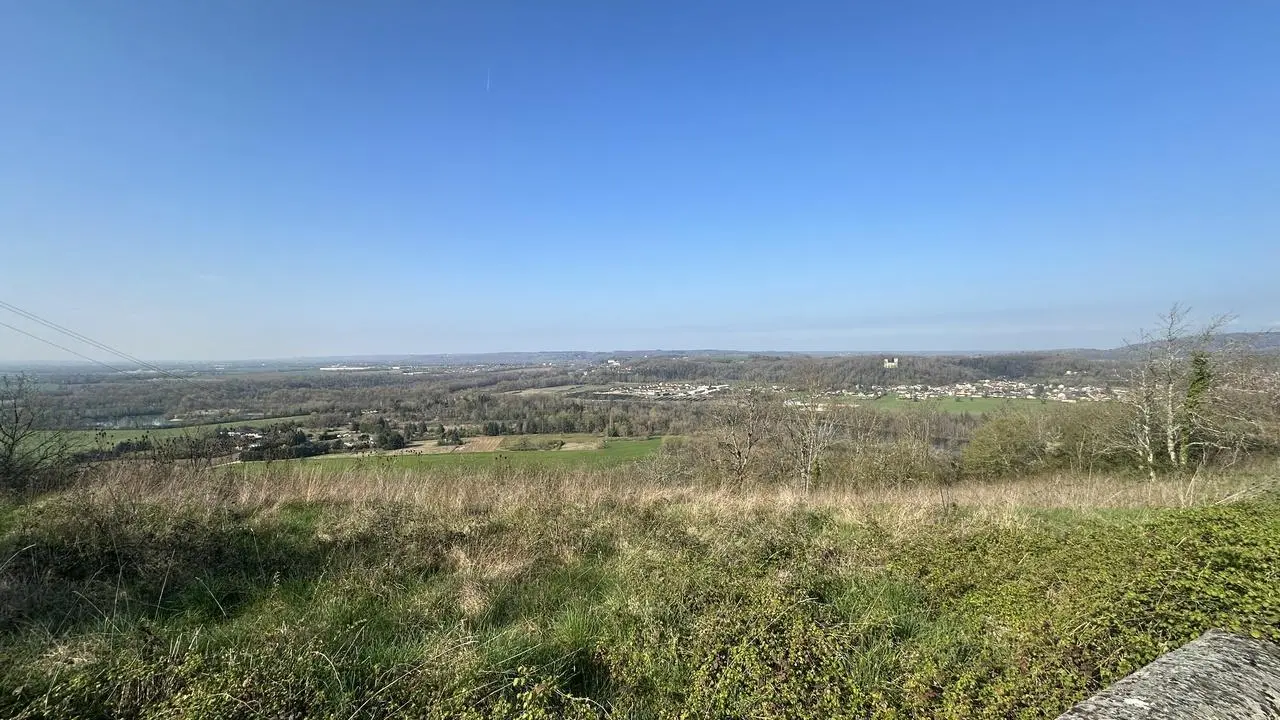 Vue sur la vallée de l'Ain