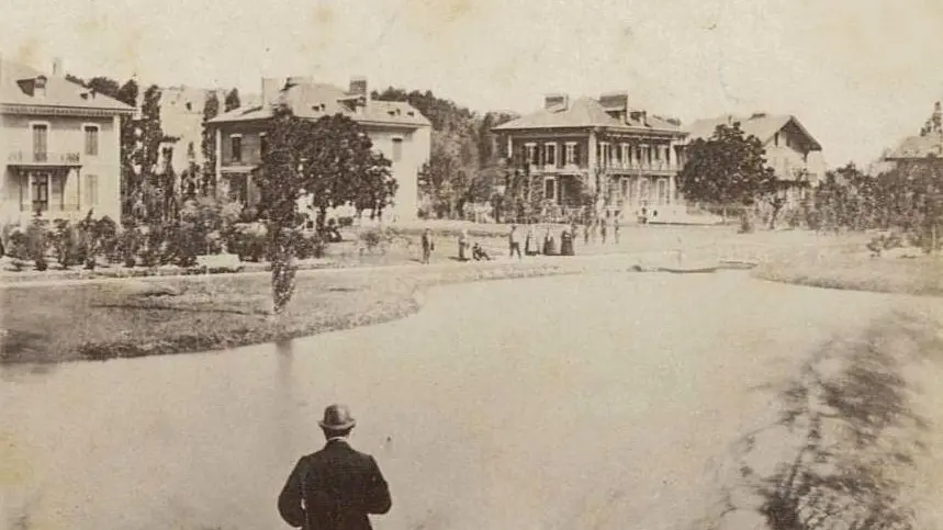 Photographie stéréoscopique, vers 1865