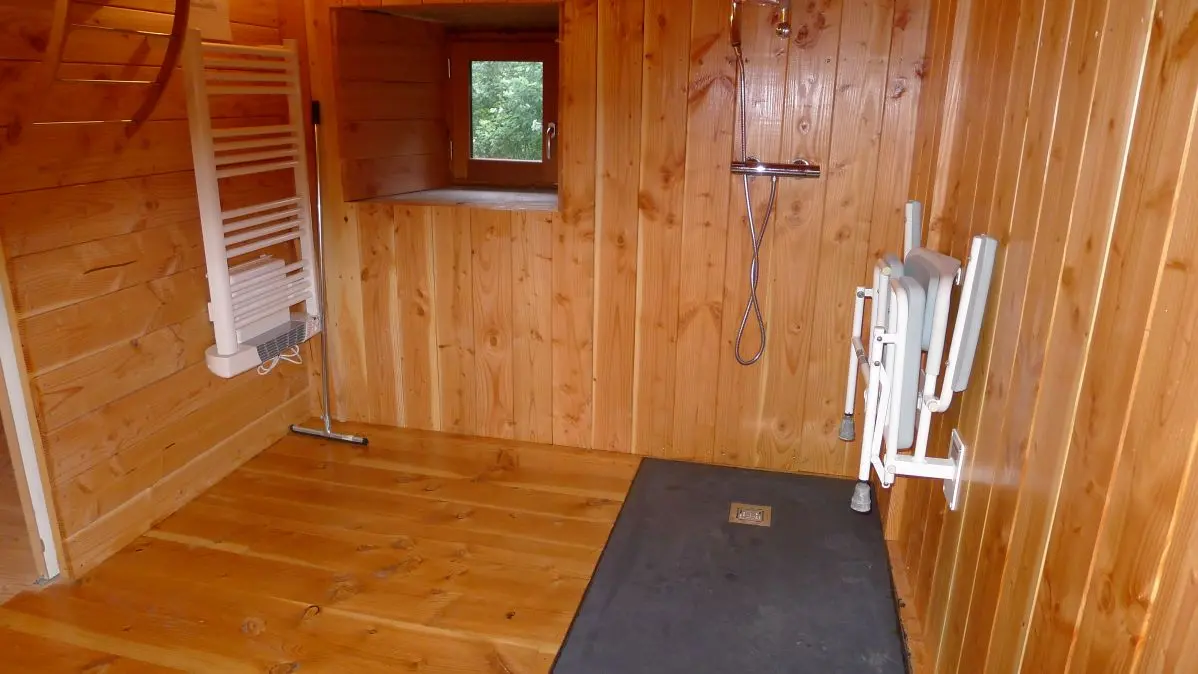 Douche chambre PMR