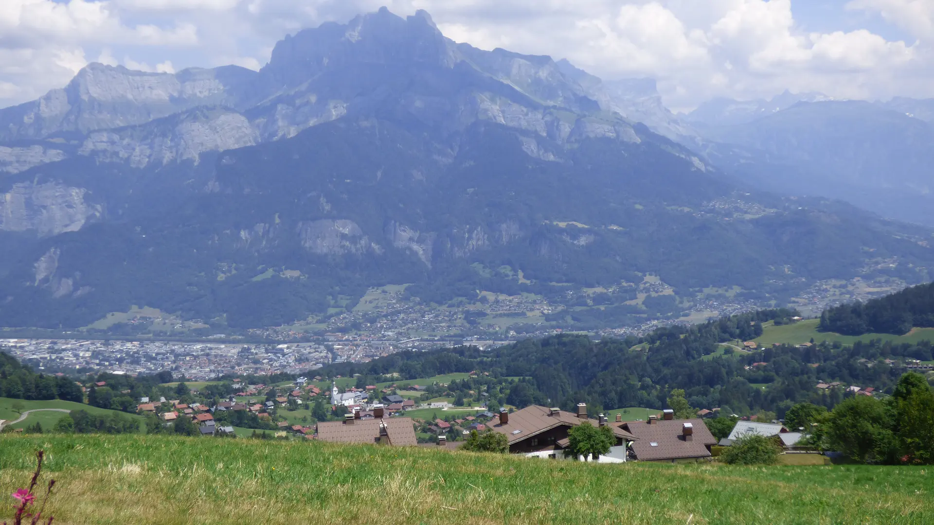 Vue Aiguille de Warens été