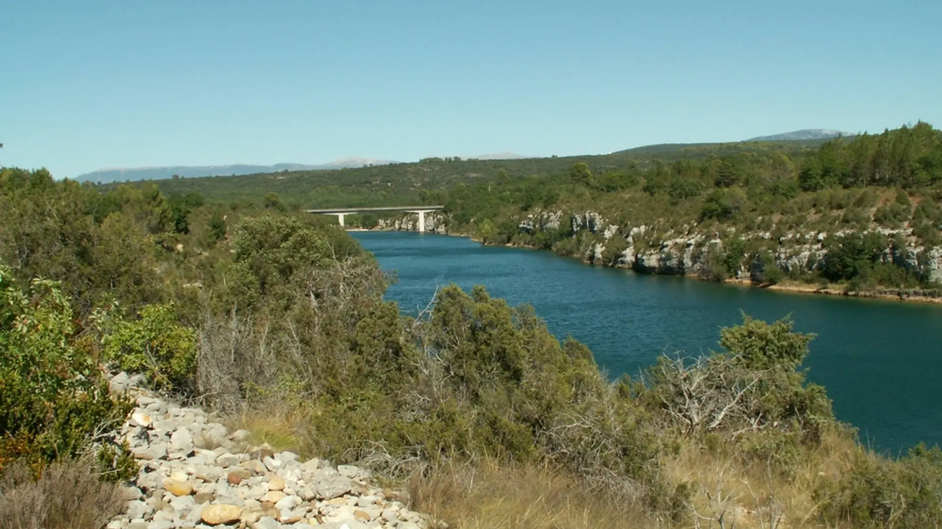 Vue sur le pont de Saint Laurent