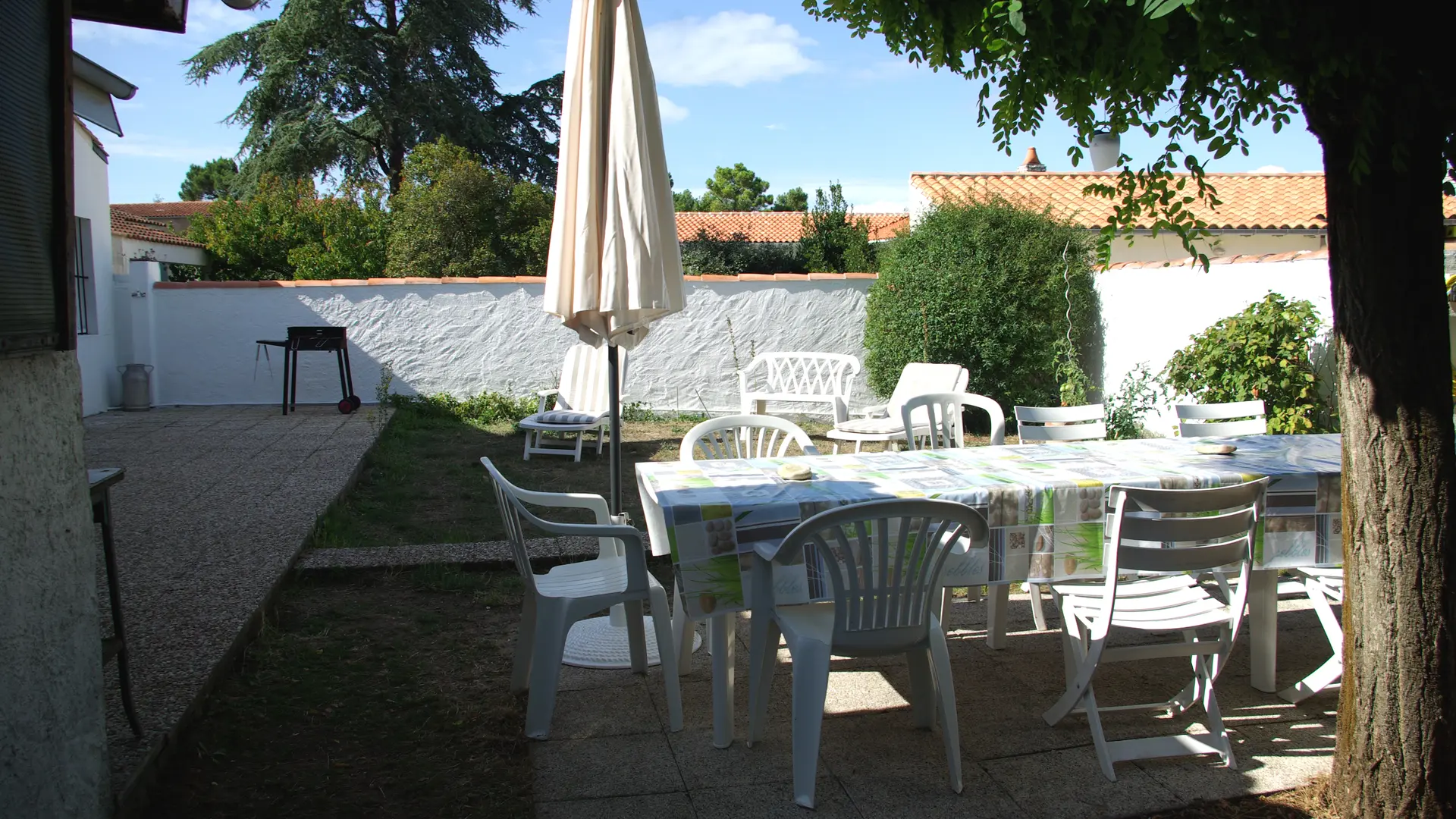 Terrasse et jardin