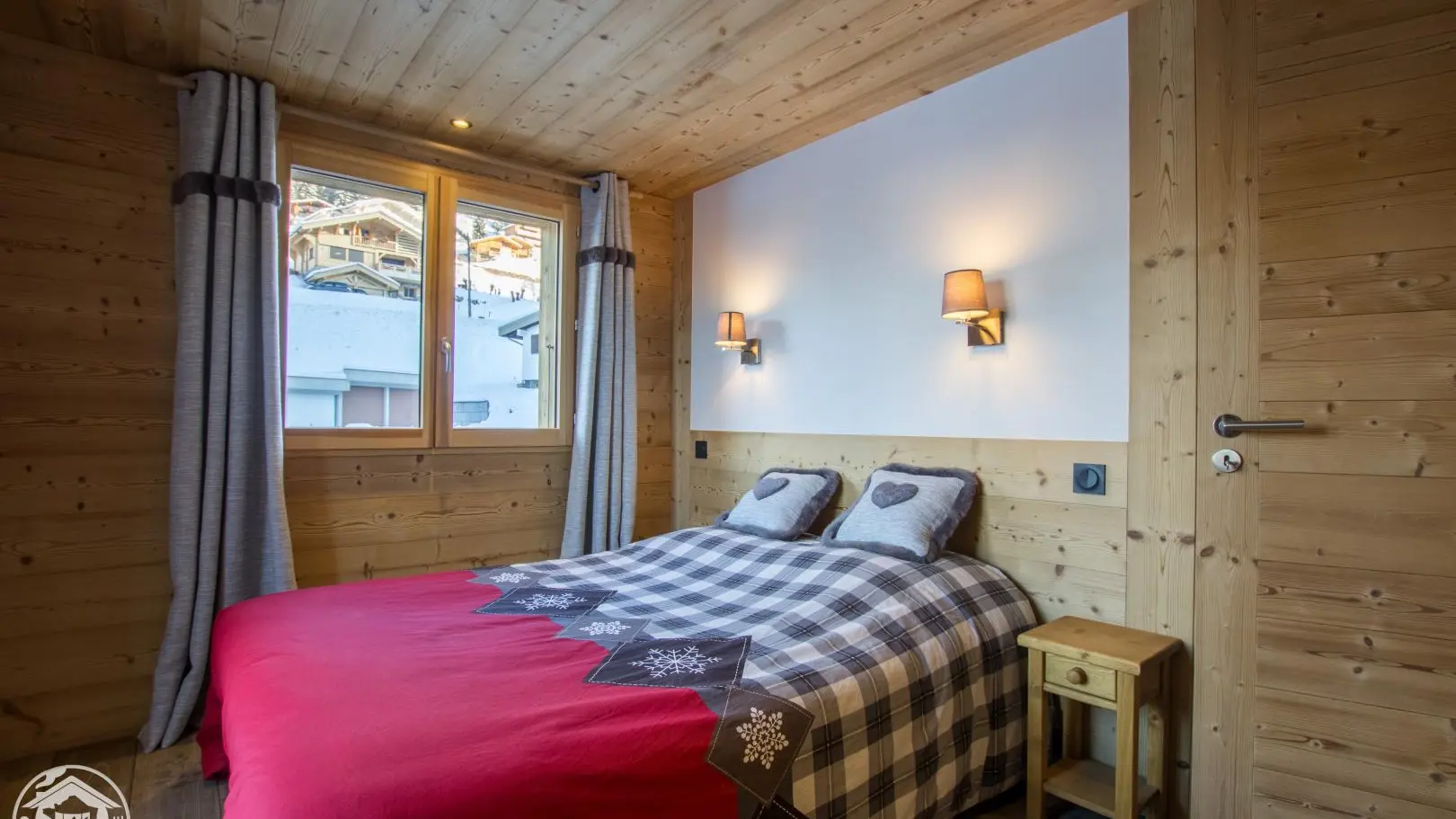 Chambre 1 avec lit double
