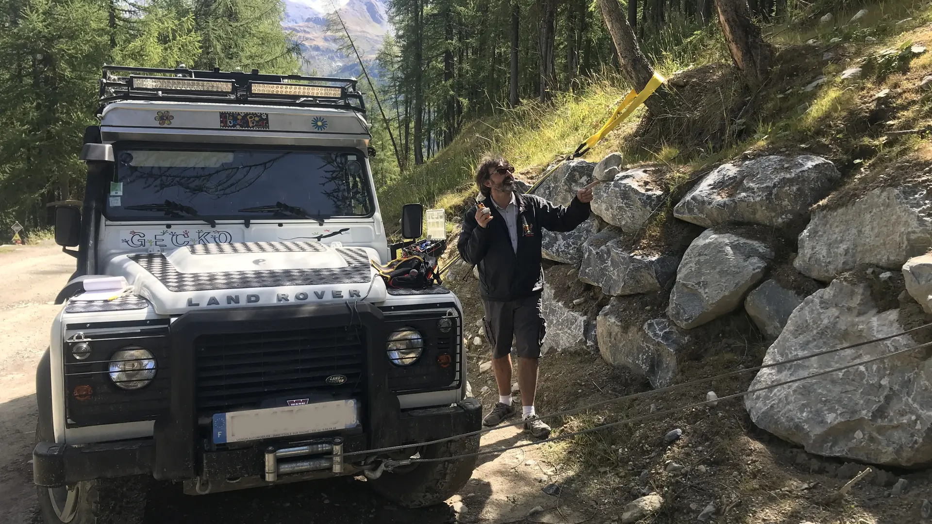 automaitrise.com Démonstration et cours de treuillage en tout terrain