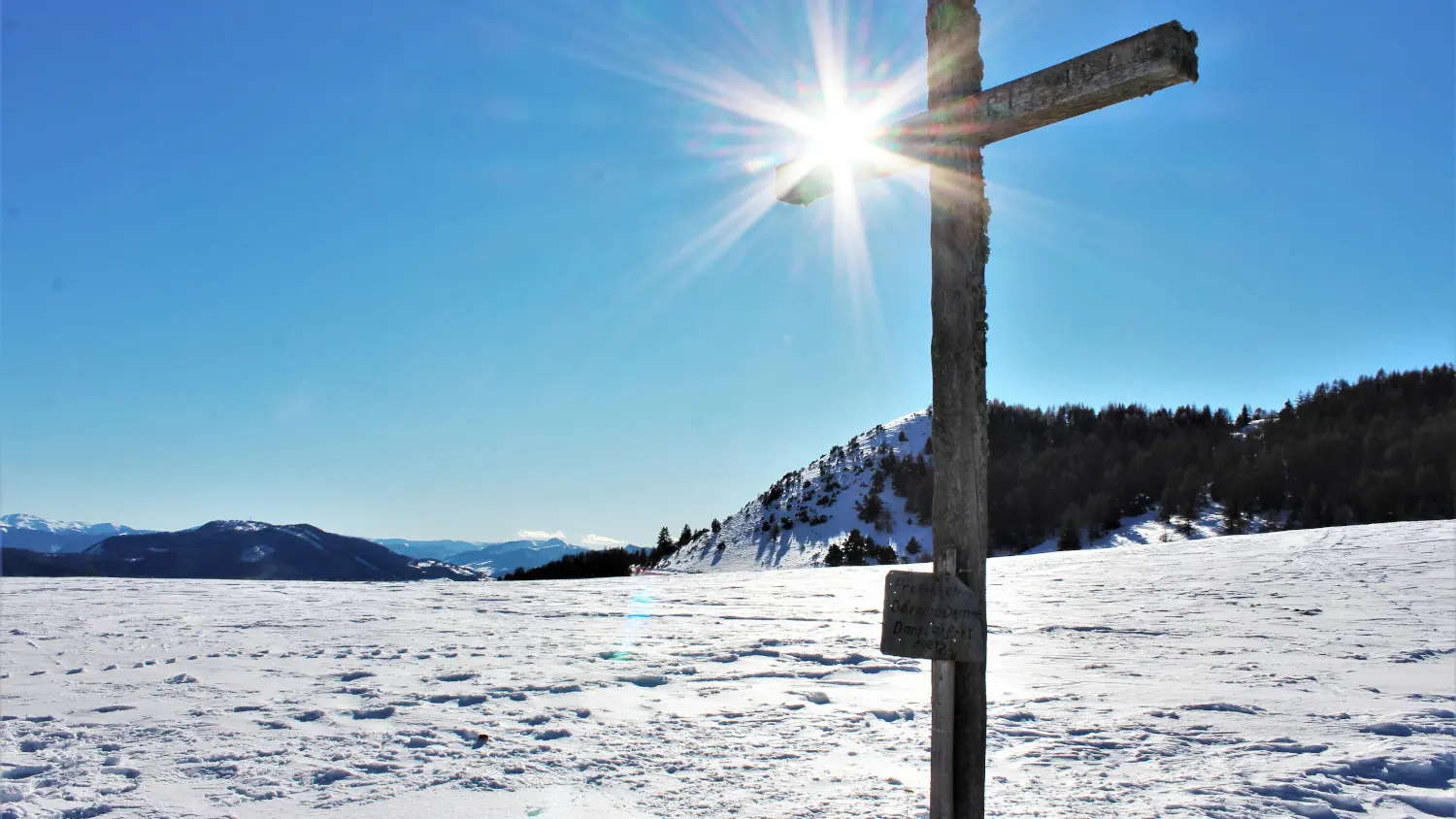 Raquettes Croix de Moissière, Ancelle