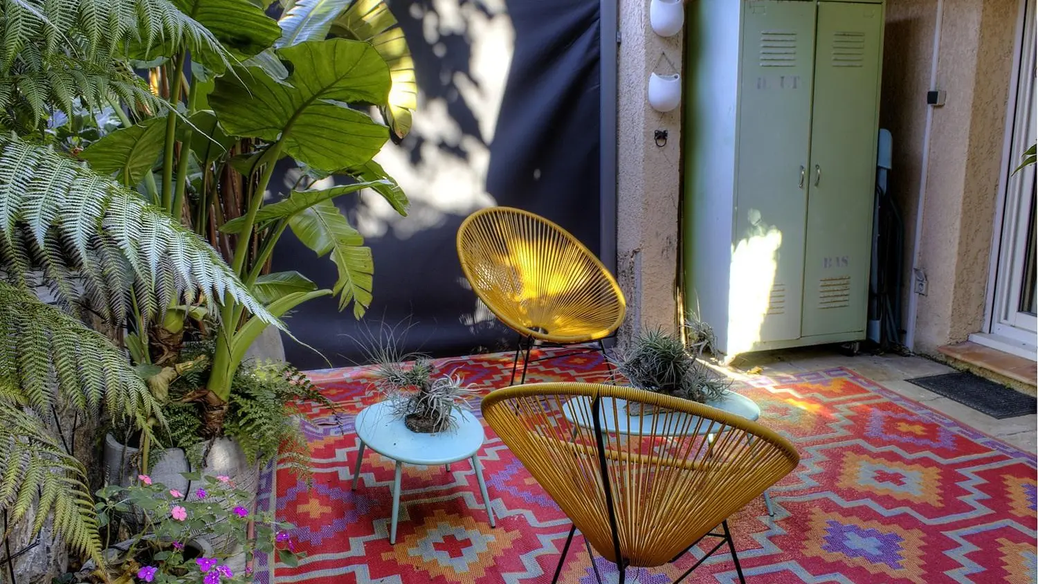 Terrasse Gîte La Riviera 1 - Antibes/Juan les Pins - Gîtes de France Alpes-Maritimes