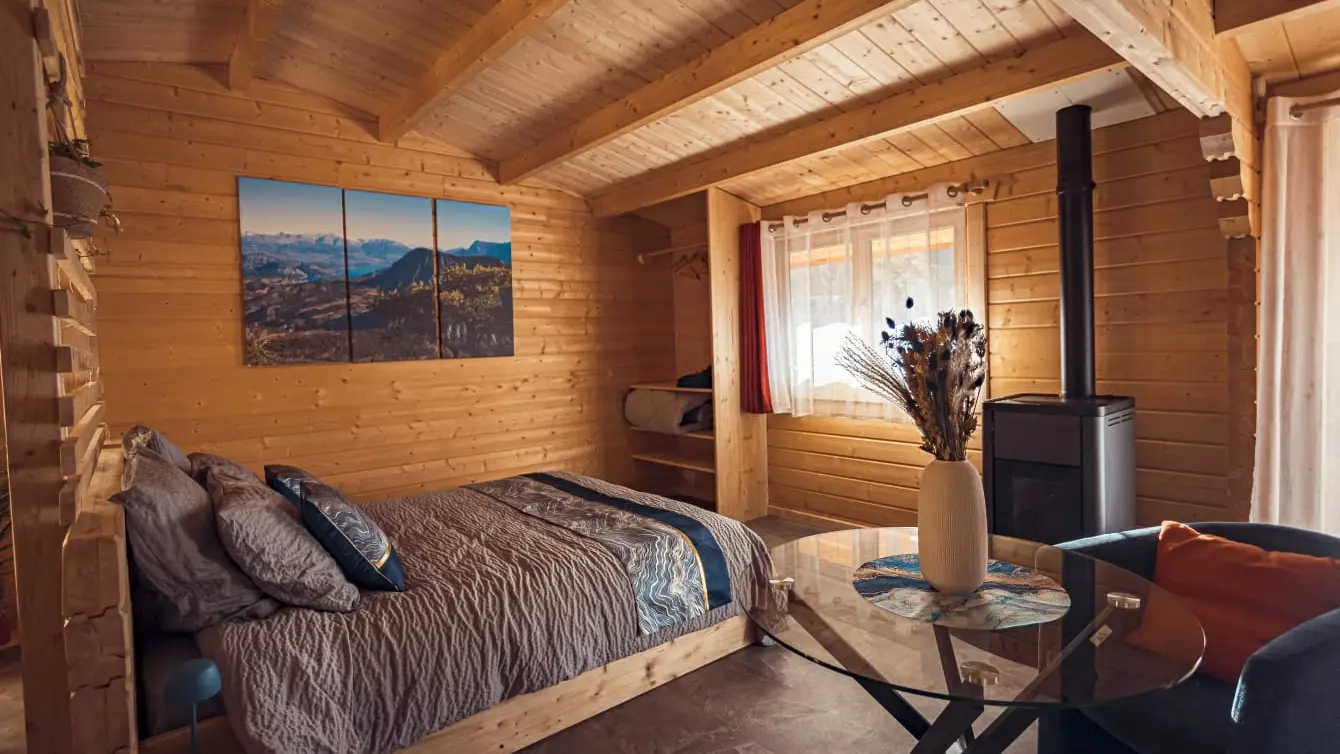 Chambre - Les Lodges de la Valière CHORGES